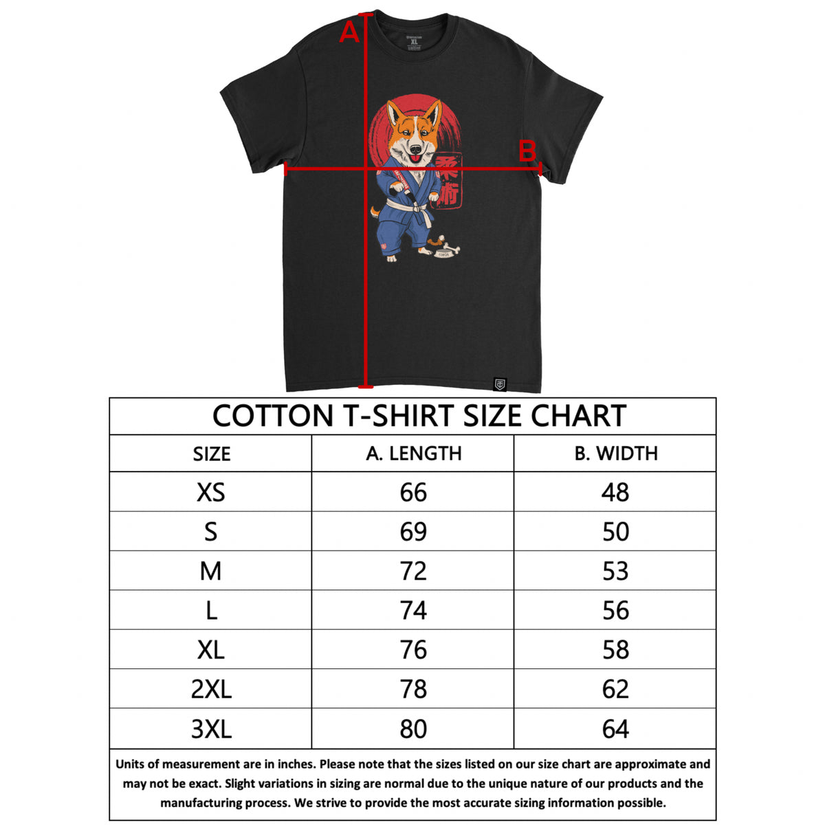 Corgi Luchador Tee