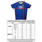 Pilipinas Football Short Sleeve Rash Guard