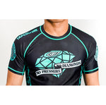 Diamonds Short Sleeve Rash Guard