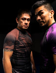 TC Comp V2 Short Sleeve Rash Guard Purple