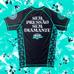 Diamonds Short Sleeve Rash Guard