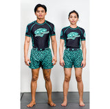 Diamonds Short Sleeve Rash Guard