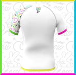 Y2Keti Short Sleeve White Rash Guard