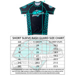 Diamonds Short Sleeve Rash Guard