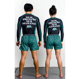 Diamonds Long Sleeve Rash Guard