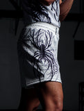 Spiderboy White Fight Shorts