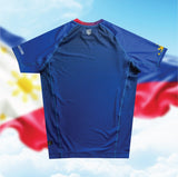 Philippine NoGi Jiu-Jitsu Team Short Sleeve Rash Guard Blue