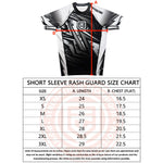 TC Comp V2 Short Sleeve Rash Guard White
