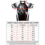 TC Comp V2 Short Sleeve Rash Guard White