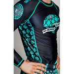Diamonds Long Sleeve Rash Guard