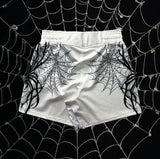 Spiderboy White Fight Shorts