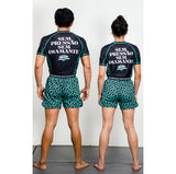 Diamonds Short Sleeve Rash Guard