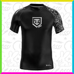 Y2Keti Short Sleeve Black Rash Guard