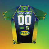 Brasil Football Short Sleeve Rash Guard