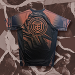 TC Comp V2 Short Sleeve Rash Guard Brown