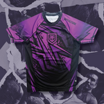 TC Comp V2 Short Sleeve Rash Guard Purple