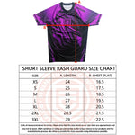TC Comp V2 Short Sleeve Rash Guard Purple
